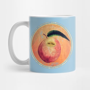 Feelin' Peachy, feel good retro, distressed style, vintage design Mug